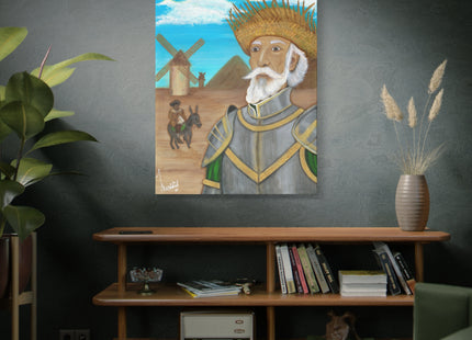 El Quijote Jibaro - Matte Canvas, Stretched, 1.25"