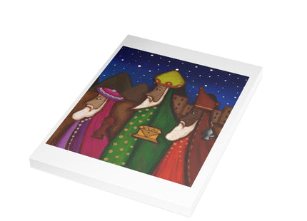 Greeting Cards - Three Wise Men Holiday Detail