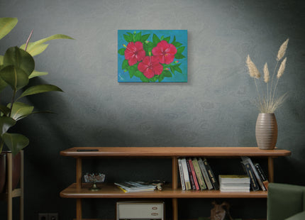 Trio (Amapolas) - Matte Canvas, Stretched, 1.25"