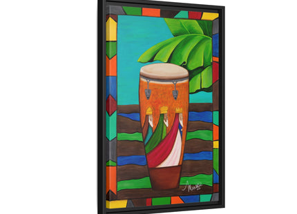 Framed Canvas Art — Conga Campera (Three wise men)
