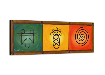 Jeroglífico 2 - Matte Canvas, Stretched, 1.25"