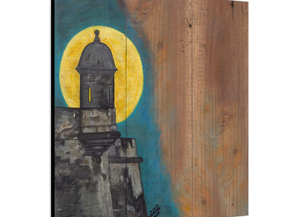 Garita at Night - Matte Canvas, Stretched, 1.25"