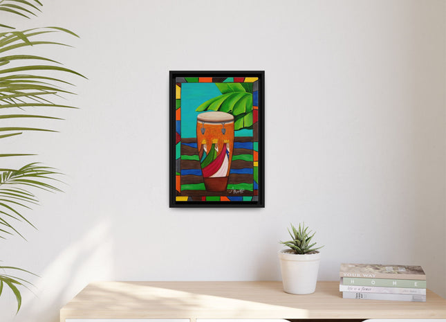 Framed Canvas Art — Conga Campera (Three wise men)