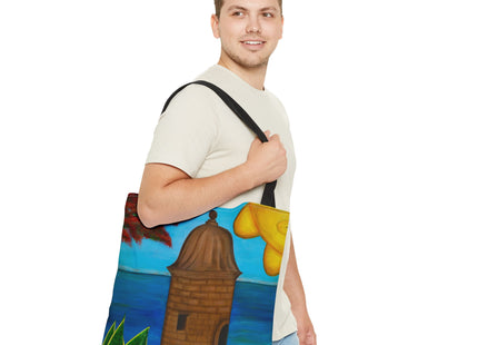 Mirando Por La Ventana - Tote Bag