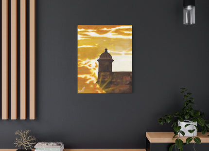 Atardecer en San Juan - Matte Canvas, Stretched, 1.25"