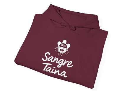 Sangre Taína Hoodie — Retro Taino Spirit Graphic Sweatshirt