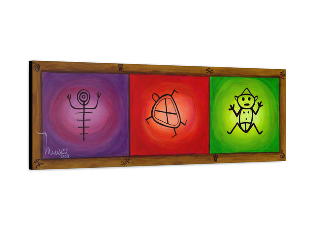 Jeroglífico 1 - Matte Canvas, Stretched, 1.25"