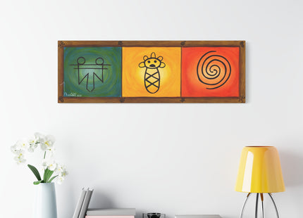 Jeroglífico 2 - Matte Canvas, Stretched, 1.25"