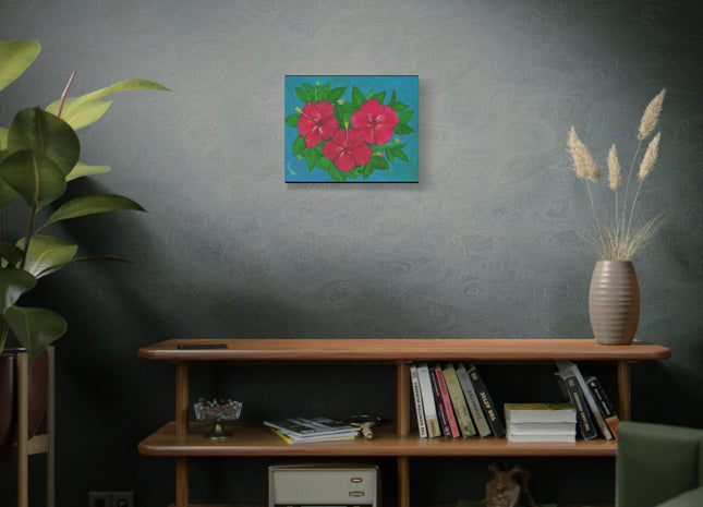 Trio (Amapolas) - Matte Canvas, Stretched, 1.25"