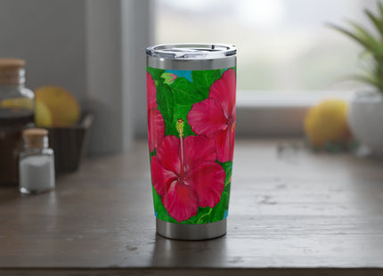 Trio Amapola - Hibiscus Floral 20oz Tumbler — Insulated Travel Cup
