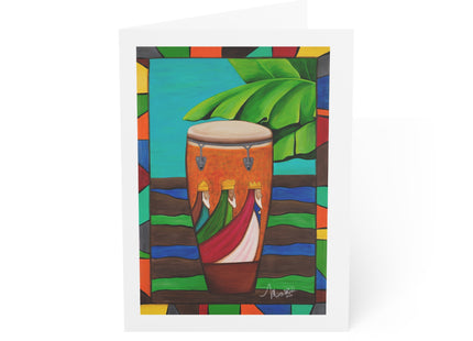 Greeting Cards - Conga Campera with Three Wise Men Holiday Detail