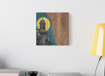 Garita at Night - Matte Canvas, Stretched, 1.25"