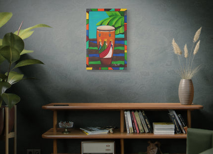 Canvas Print - Conga Campera Music and Three Wise Men