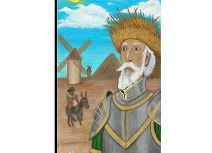 El Quijote Jibaro - Matte Canvas, Stretched, 1.25"