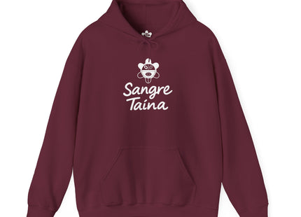 Sangre Taína Hoodie — Retro Taino Spirit Graphic Sweatshirt