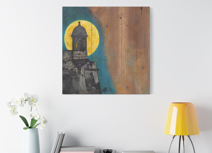 Garita at Night - Matte Canvas, Stretched, 1.25"