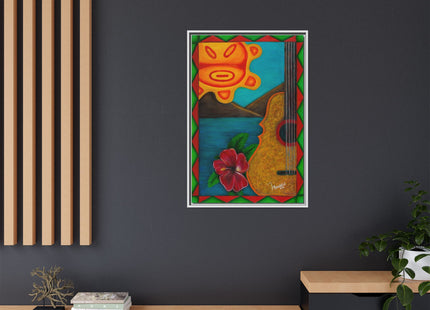 Framed Canva art - Cuantro Soleado (matte)