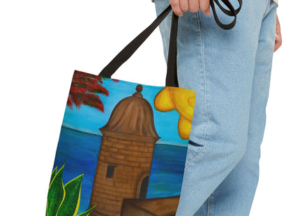 Mirando Por La Ventana - Tote Bag