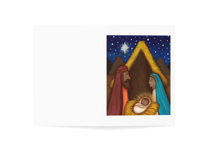 Greeting Cards - Nacimiento del Niño Holiday Detail