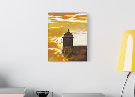 Atardecer en San Juan - Matte Canvas, Stretched, 1.25"