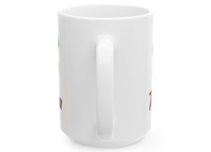 Tengo Sangre Taina - Hieroglyphics Taino Symbols Ceramic Mug —  Coffee Cup (11oz & 15oz)