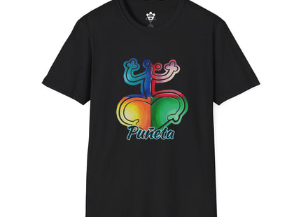 Coqui Colorido T-Shirt — Indigenous Hieroglyphics Taino Symbol Tee (unisex)