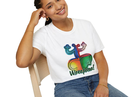 Coqui Colorido T-Shirt Weeepaaa — Indigenous Hieroglyphics Taino Symbol Tee (unisex)
