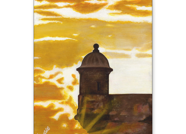 Atardecer en San Juan - Matte Canvas, Stretched, 1.25"