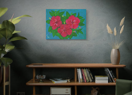 Trio (Amapolas) - Matte Canvas, Stretched, 1.25"