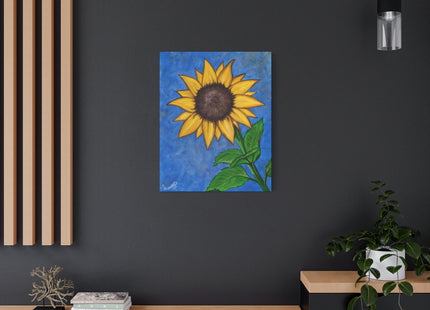 La flor de sol - Matte Canvas, Stretched, 1.25"