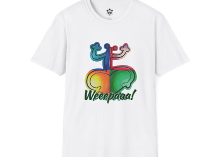Coqui Colorido T-Shirt Weeepaaa — Indigenous Hieroglyphics Taino Symbol Tee (unisex)
