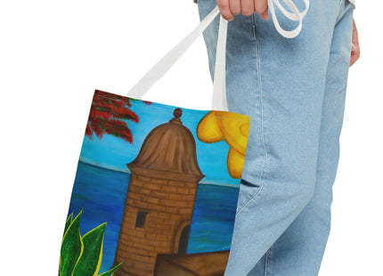 Mirando Por La Ventana - Tote Bag