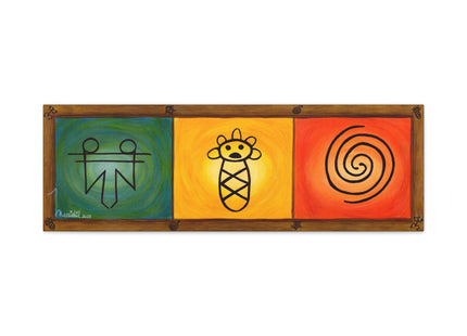 Jeroglífico 2 - Matte Canvas, Stretched, 1.25"