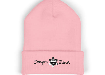 Taino Symbol Beanie Hat Embroidered with Sangre Taina Logo - Classic