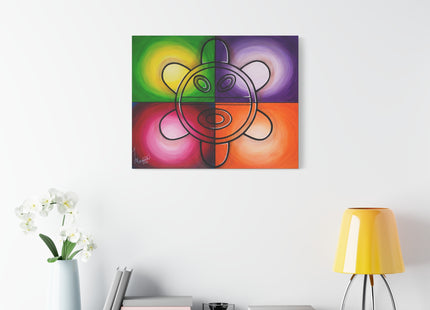 Sol Colorido - Matte Canvas, Stretched, 1.25"