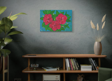 Trio (Amapolas) - Matte Canvas, Stretched, 1.25"