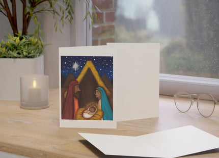 Greeting Cards - Nacimiento del Niño Holiday Detail