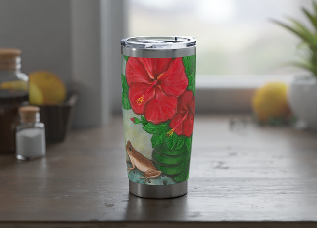 Una Noche en Puerto Rico - Coqui and Amapola 20oz Tumbler — Insulated Travel Cup