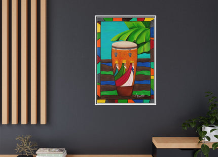 Framed Canvas Art — Conga Campera (Three wise men)