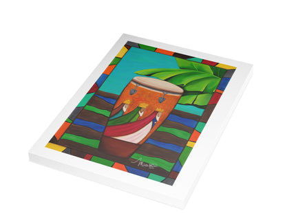 Greeting Cards - Conga Campera with Three Wise Men Holiday Detail