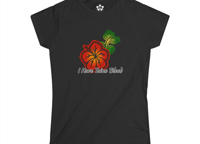 I Have Taino Blood T-shirt - Women's Softstyle Tee