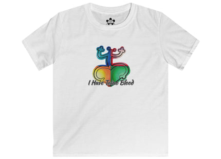 Kids T-Shirt "I Have Your Blood" Colorful Heart & Family Design