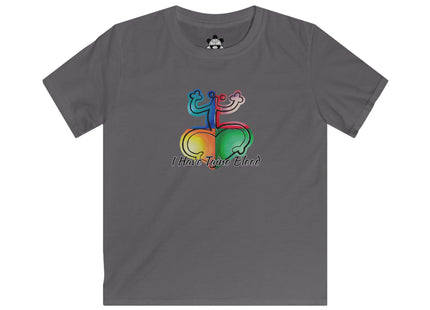 Kids T-Shirt "I Have Your Blood" Colorful Heart & Family Design