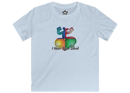 Kids T-Shirt "I Have Your Blood" Colorful Heart & Family Design