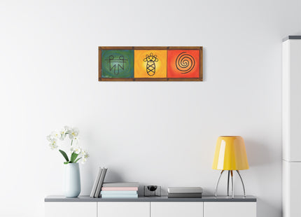 Jeroglífico 2 - Matte Canvas, Stretched, 1.25"