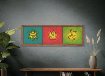 Jeroglífico 3 - Matte Canvas, Stretched, 1.25"