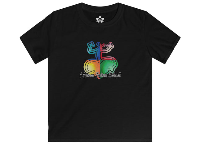 Tengo Sangre Taina Kids T-Shirt - Colorful Heart & Family Design